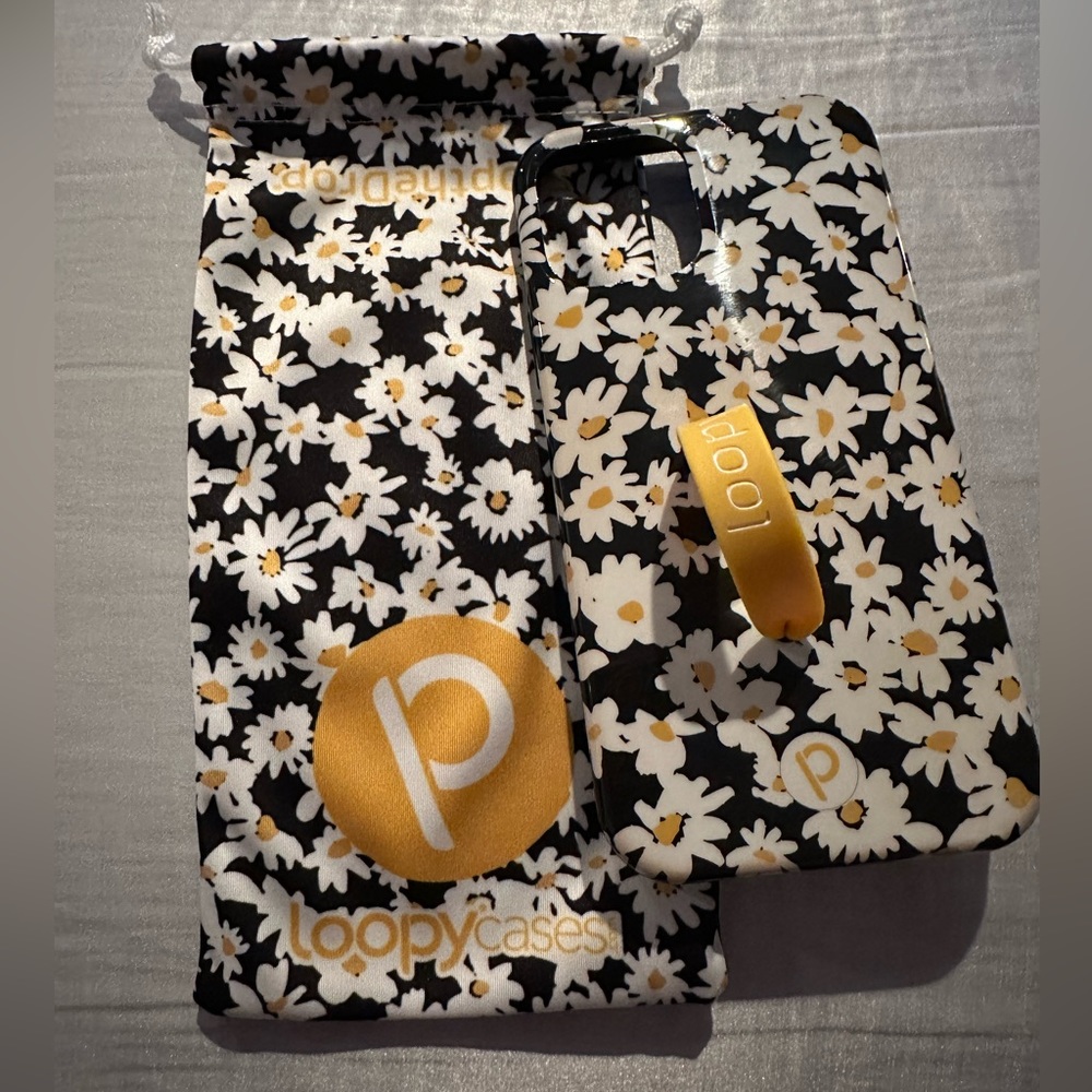 Daisies Loopy- iPhone 12/12 Pro (6.1" Screen) | Gloss Edition / Righty